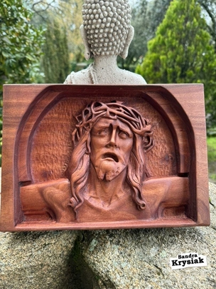 Cristo en madera de danta. José Luis.